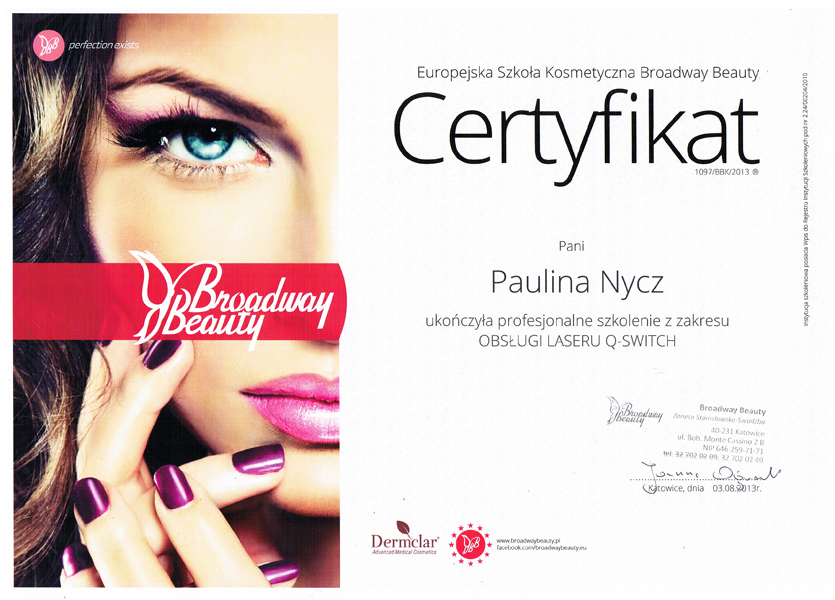 Certyfikat-uczestnictwa-w-szkoleniu-OBSŁUGA-LASERU-Q-SWITCH-European-Cosmetic-School-Broadway-Beauty.jpg